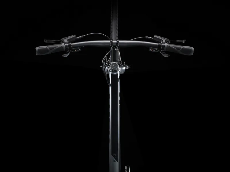 Trek FX 2 Disc Hybrid Bike 2022 Satin Lithium Grey-1